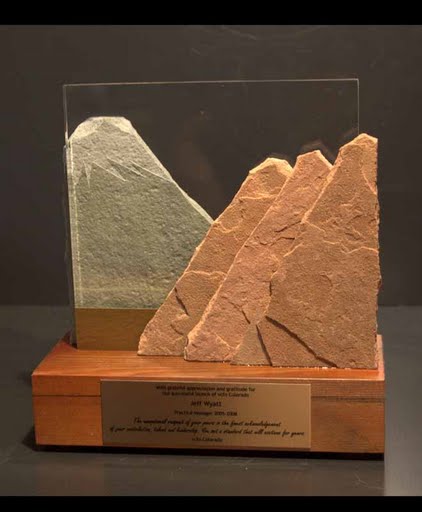 International Award - Mountain Silhouette