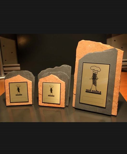 Multi-Level Awards - Rock-Hard Stand-up Plaques