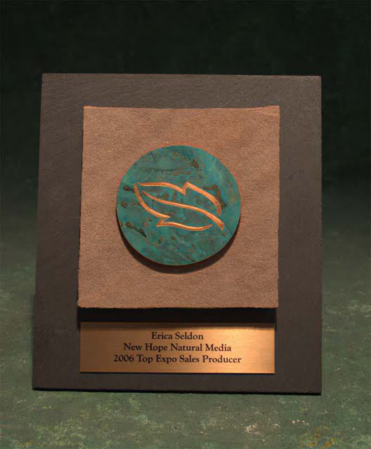 Small Plaques - Natural Patina'd Emblem Plaque