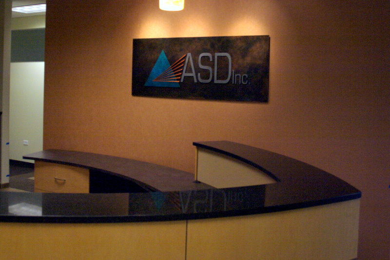 Signage - Modeled Metal Finish Signage