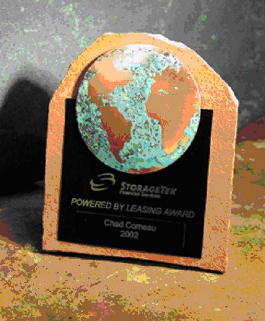 Recycled Content Awards - Earth Emblem Small Plaque (RRRM  Platinum)